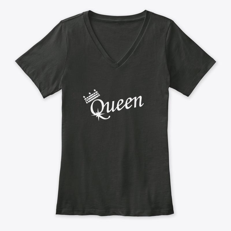 Women's Premium V - Neck - Queen 